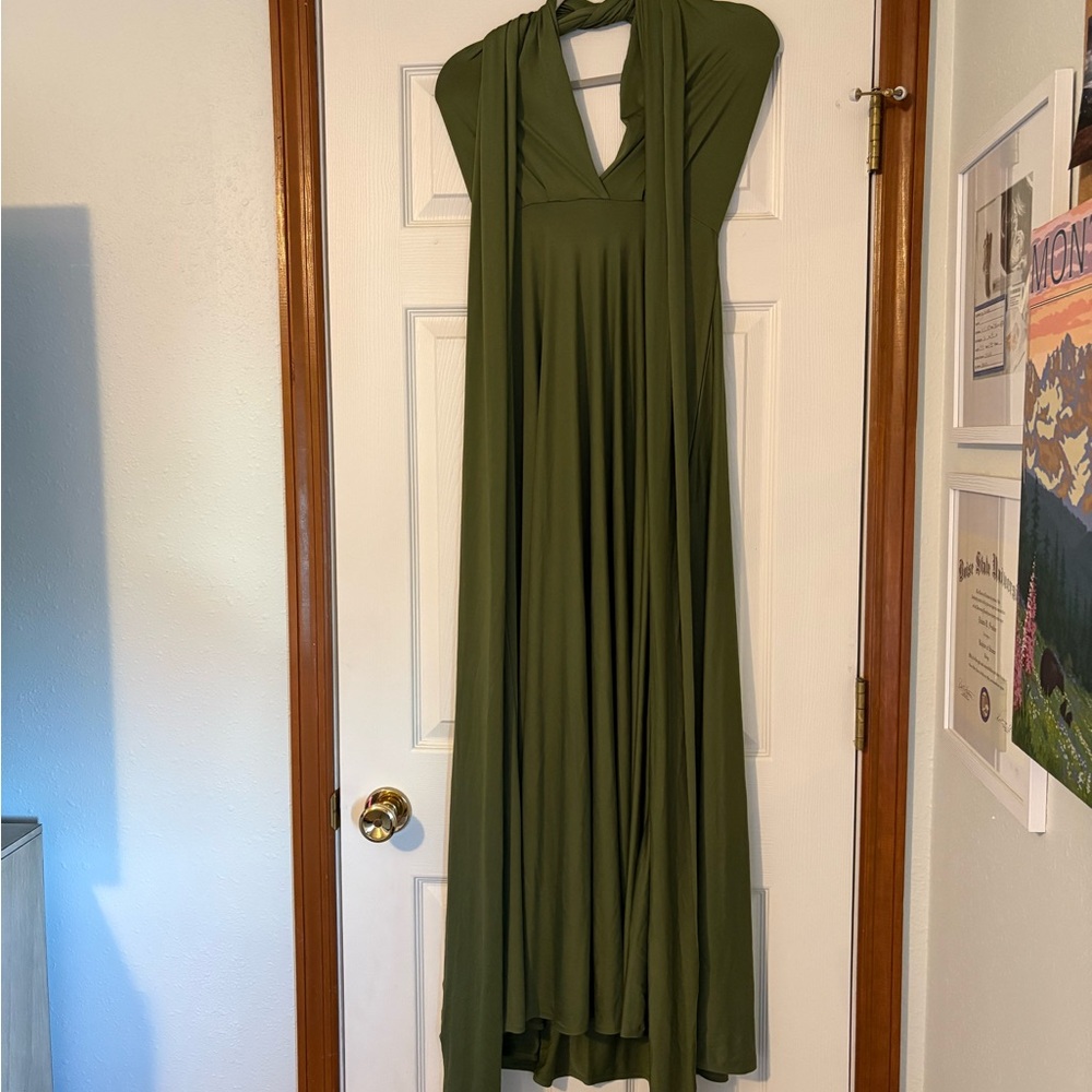 Multi way tie dress